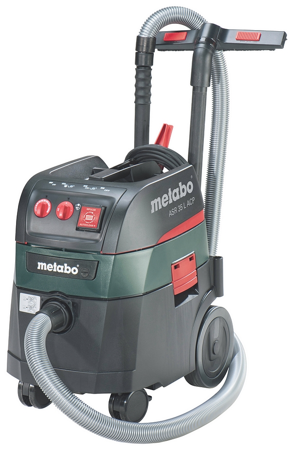 Metabo ASR 35 L ACP met elektromagnetische schudinrichting en inschakelautomaat