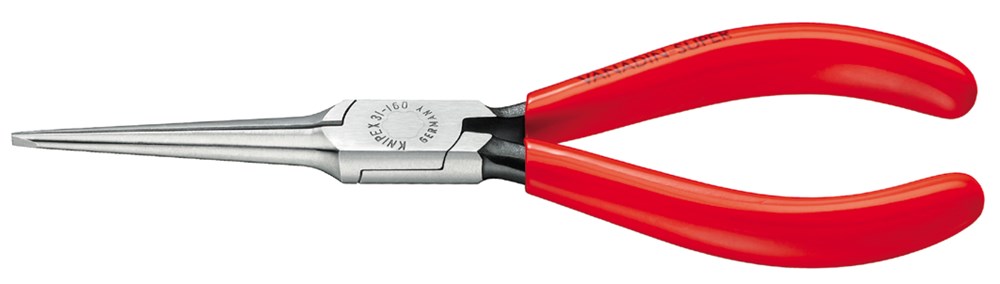 Knipex Grijptang recht, gepol./kunstst.160 mm - 31 11 160 SB