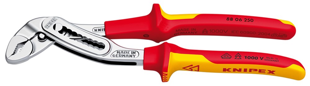 Knipex Waterpomptang Alligator gepol.250 mm VDE - 88 06 250 SB