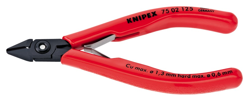 Knipex Zijsnijtang met facet 125 mm - 75 02 125 SB
