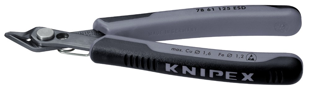 Knipex Zijsnijtang 64 HRC 125 mm ESD - 78 61 125 ESDSB