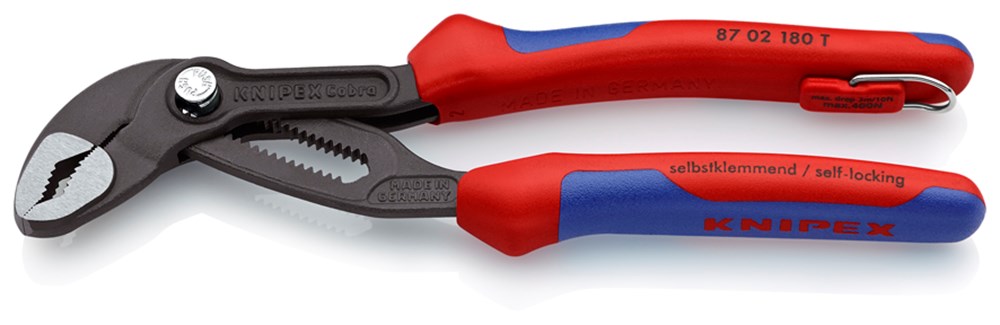 Knipex Waterpomptang Cobra gepolijst 180 mm - 87 02 180 T BK