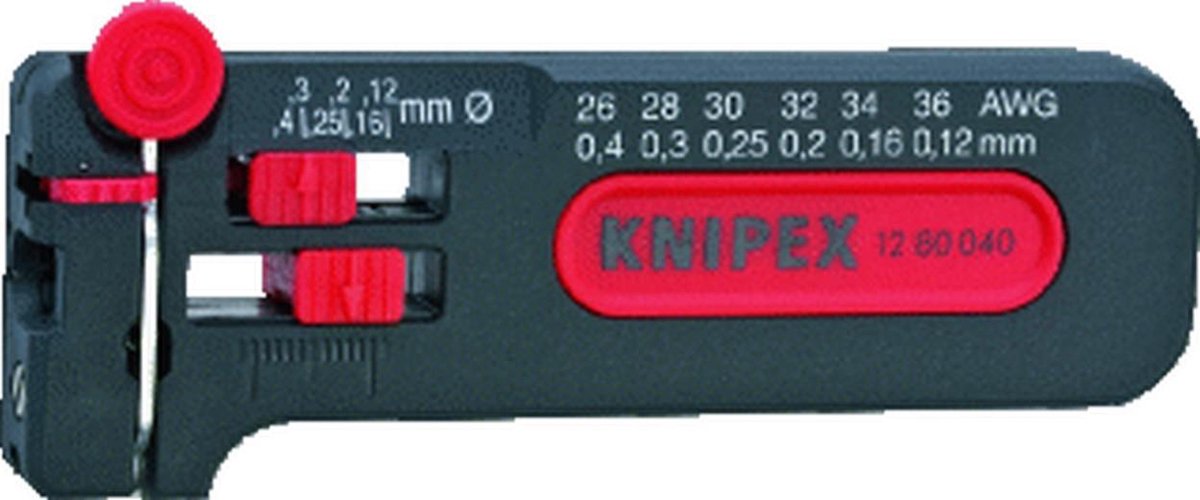 Knipex Ontmantelingsgereedschap 0,12-0,4 mm - 12 80 040 SB