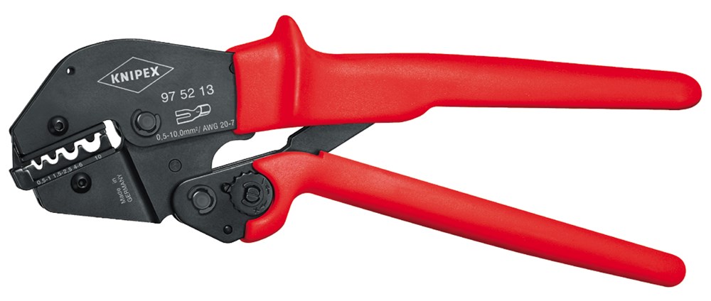 Knipex Crimp hefboomtang 0,5-10 mm2 - 97 52 13 SB