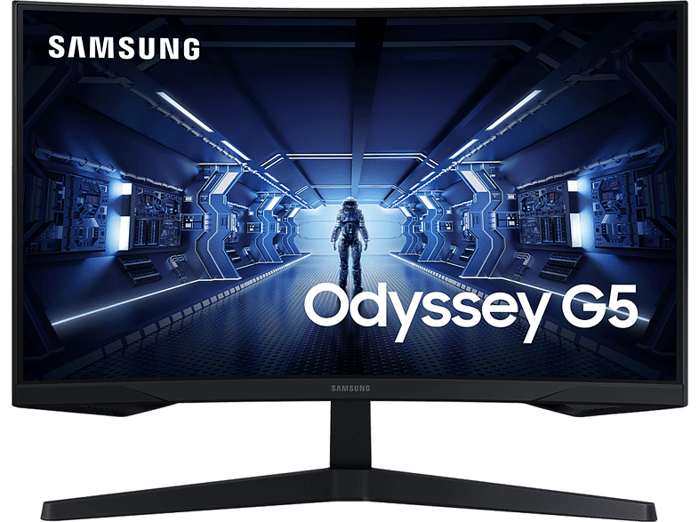 Samsung Odyssey G5 Lc27g55tqbuxen - 27 Inch 2560 X 1440 (quad Hd) 1 Ms 144 Hz - Zwart