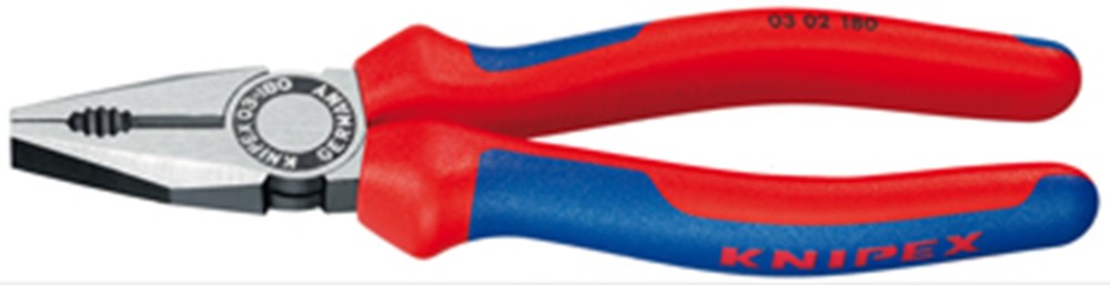 Knipex Kombi-tang gepolijst/comfort 200 mm - 03 02 200 SB