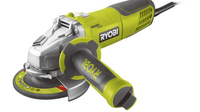 Ryobi RAG1010-125SF Haakse Slijper 1010W 125mm Soft Bag LLO-versie