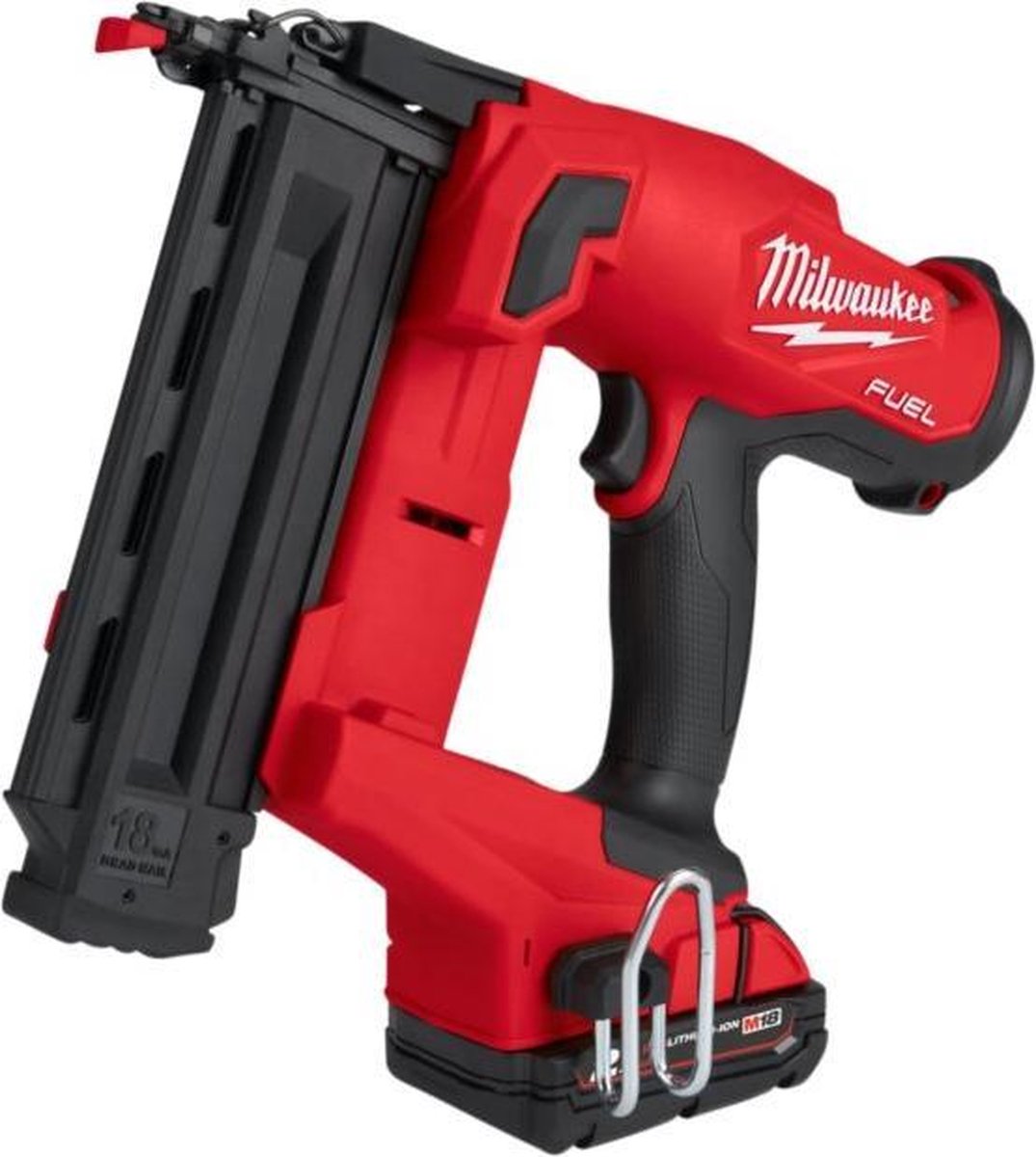 Milwaukee M18 FN18GS-202X Mini brad tacker | 18GA Recht 16-54mm