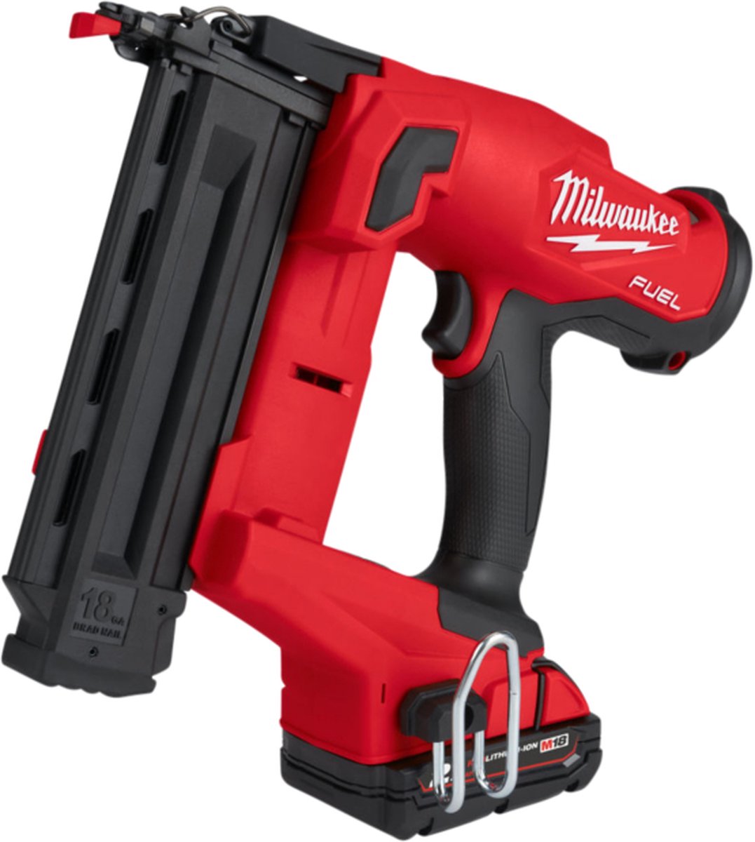 Milwaukee M18 FN18GS-202X Mini brad tacker | 18GA Recht 16-54mm