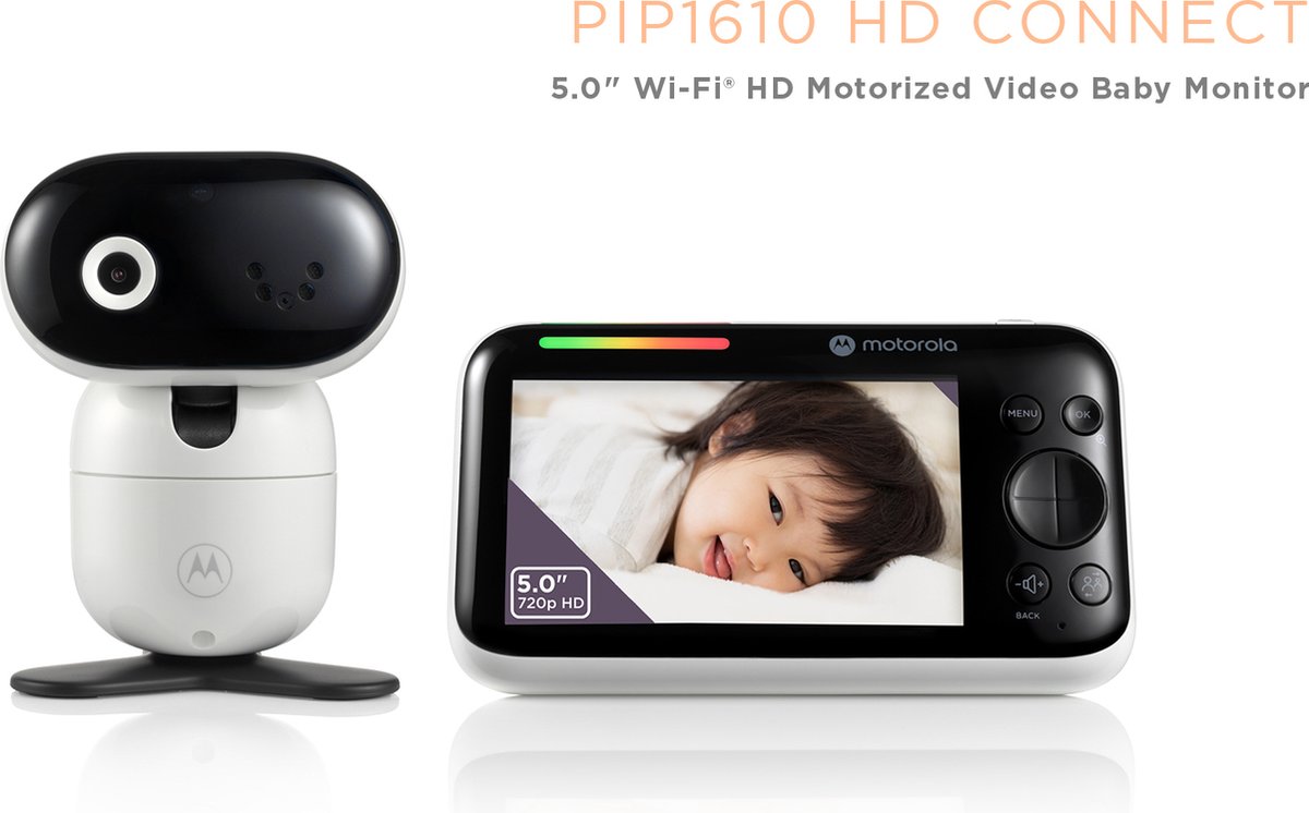 Motorola Nursery babyfoon PIP1610 - Zwart