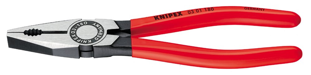 Knipex Kombi-tang gepolijst/kunststof 160 mm - 03 01 160 SB