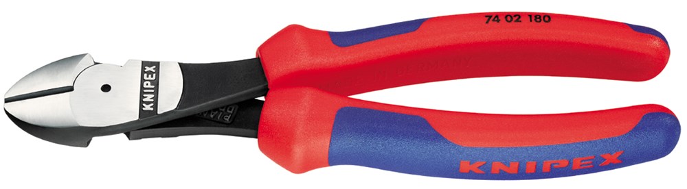 Knipex Kracht-Zijsnijtang gep./comfort 140 mm - 74 02 140 SB