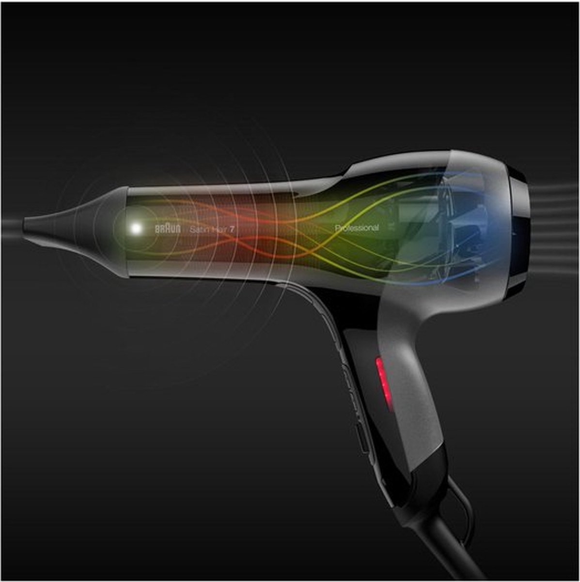Braun Satin Hair 7 HD780 Sensodryer haardroger - Zwart