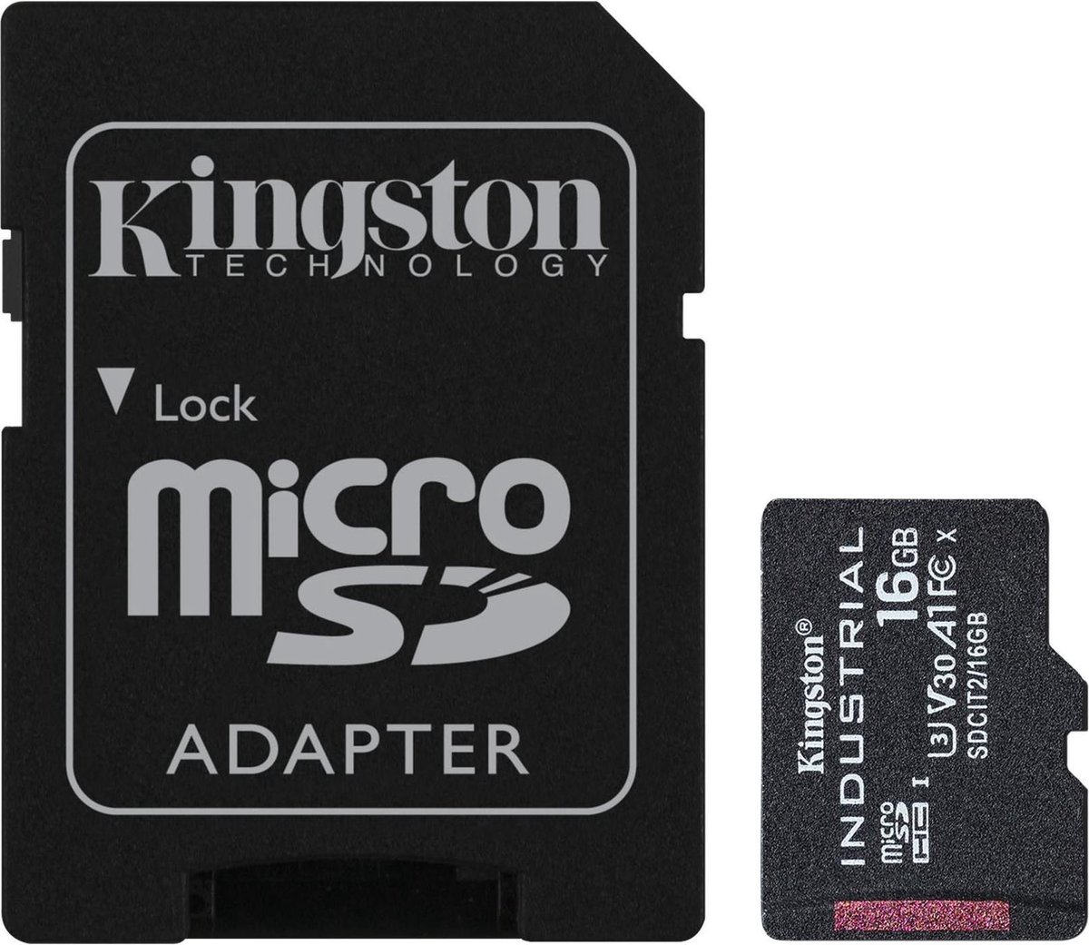 Kingston Technology Industrial MicroSDHC 16 GB - Class 10