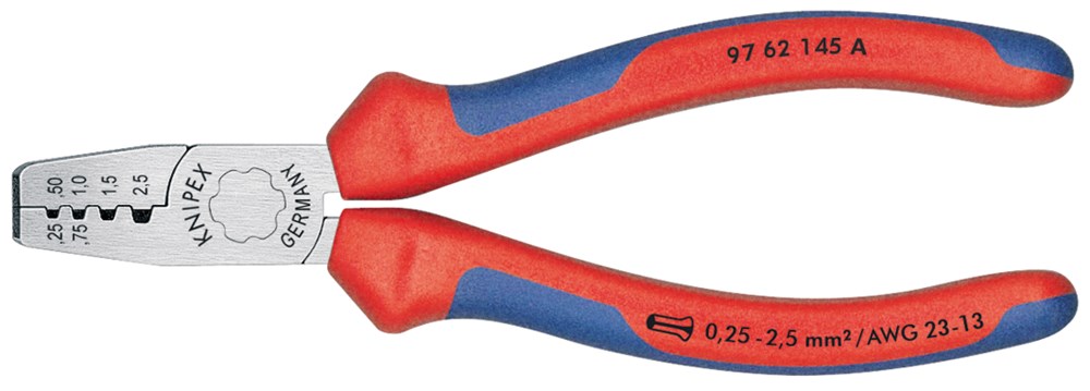 Knipex Adereindhulstang 0,25-2,5 mm - 97 62 145 A SB