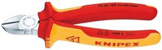 Knipex Zijsnijtang verchr./comfort 160 mm VDE - 70 06 160 SB