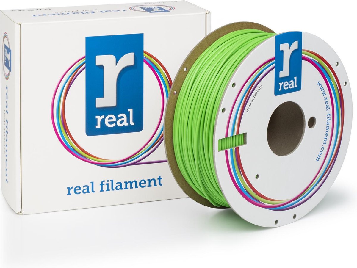 3D filamenten REAL Filament PLA nucleair groen 2.85mm (1kg)