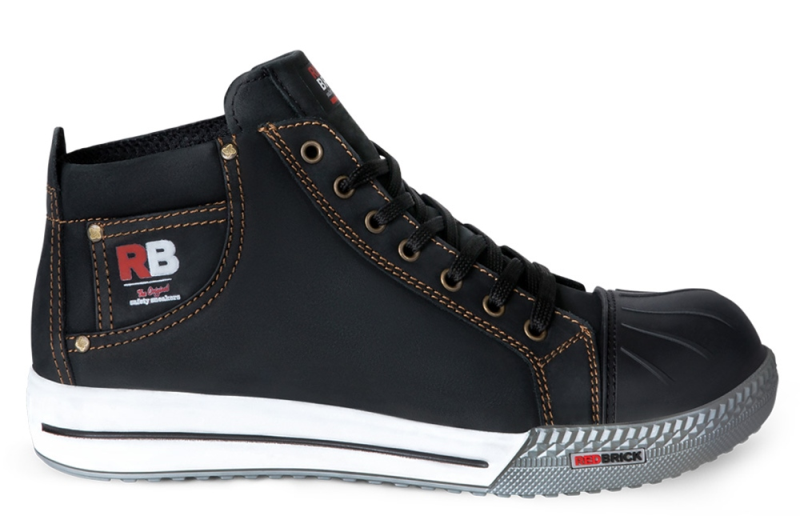 Redbrick Sunstone Sneaker Hoog S3 + KN - Maat 40 - Zwart
