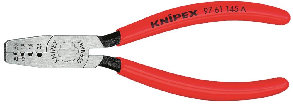 Knipex Adereindhulstang 0,25-2,5 mm - 97 61 145 A SB