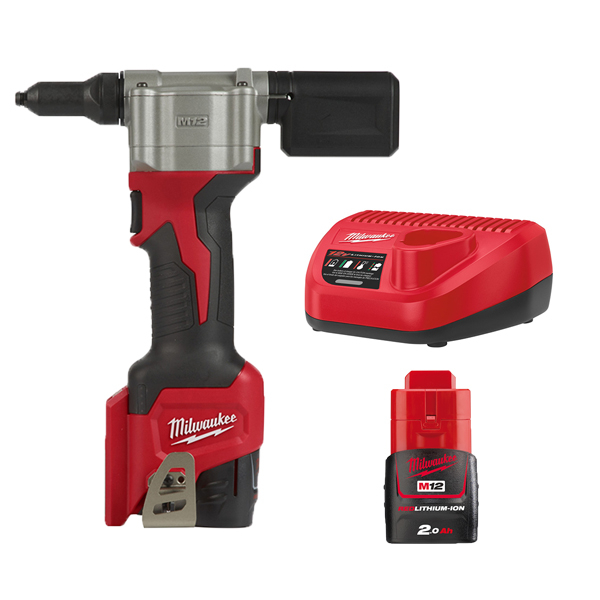 Milwaukee M12 BPRT-201X Blindklinknagel tang 12V