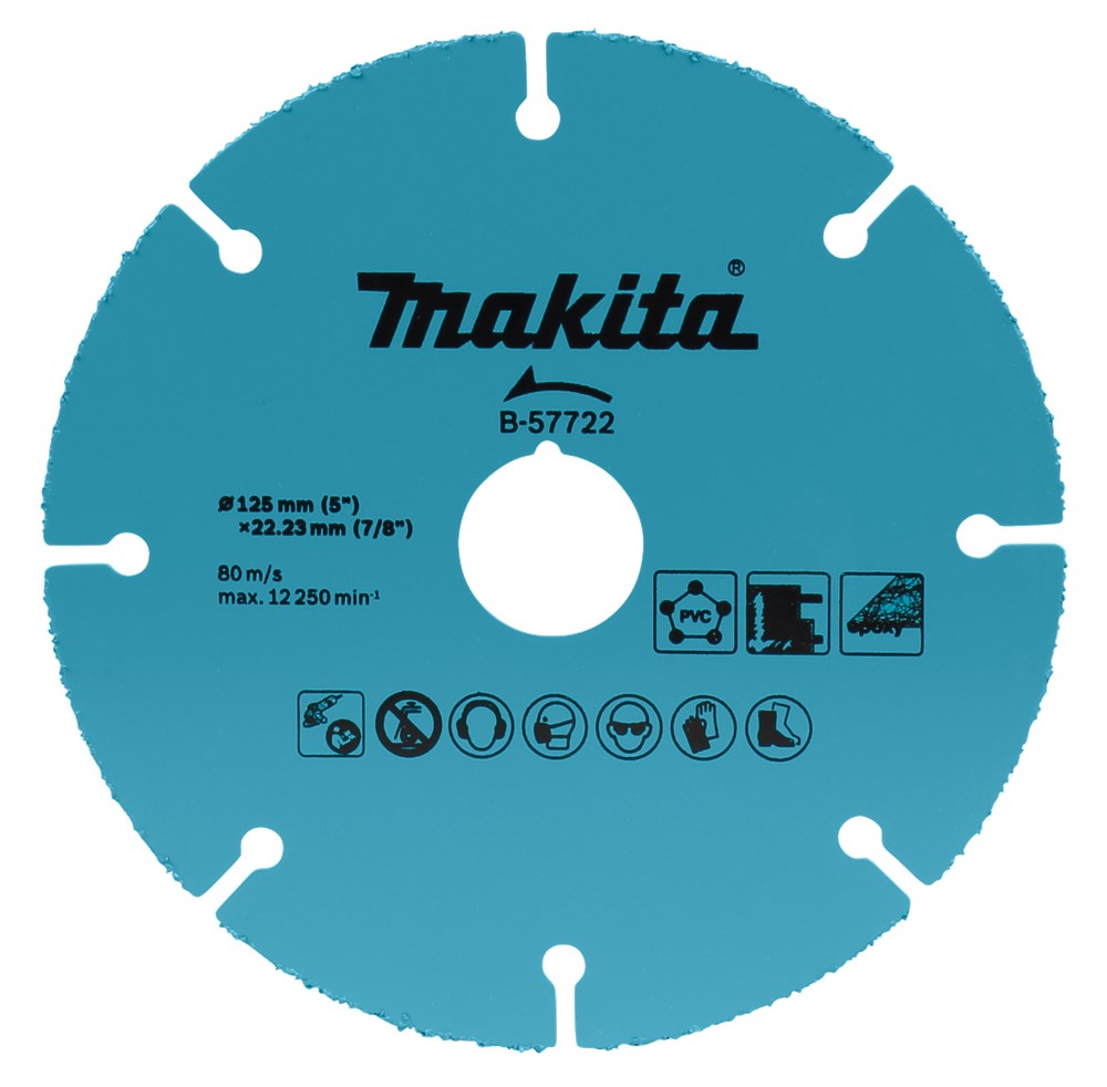 Makita Doorslijpschijf 125X1.0 Multi Hm - B-57722