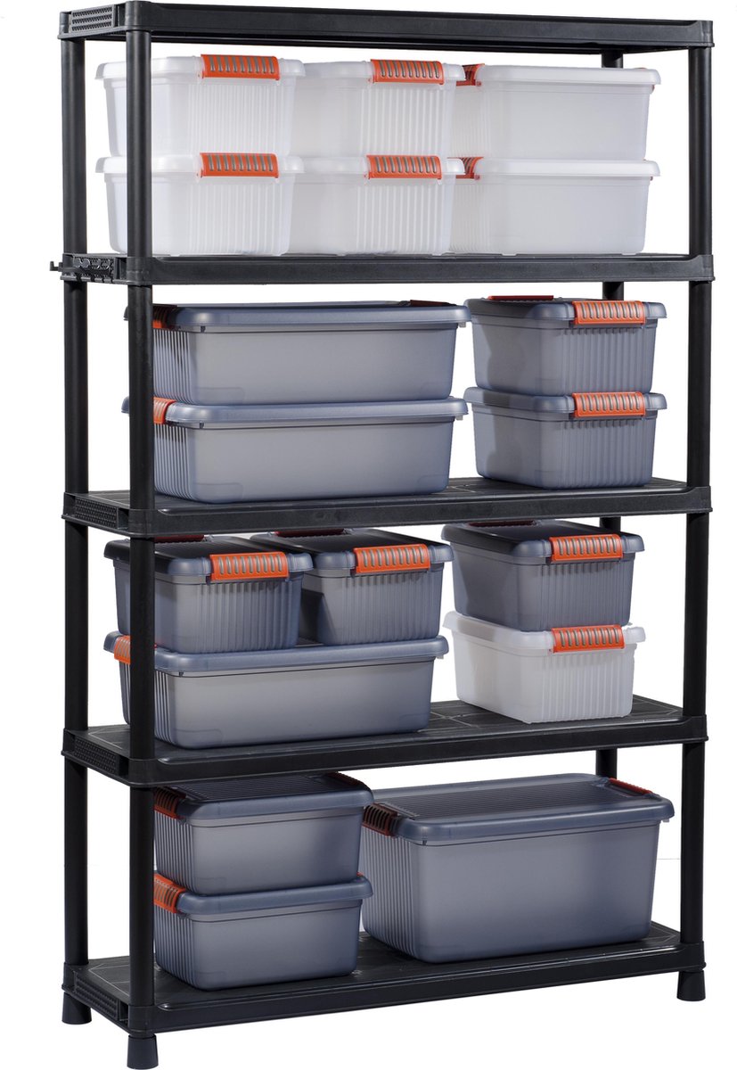 Keter Curver Plus Rek 120/5 - Zwart