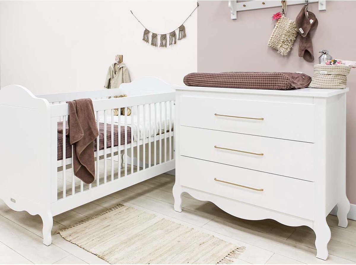 Bopita Elena commode met 3 laden - Wit