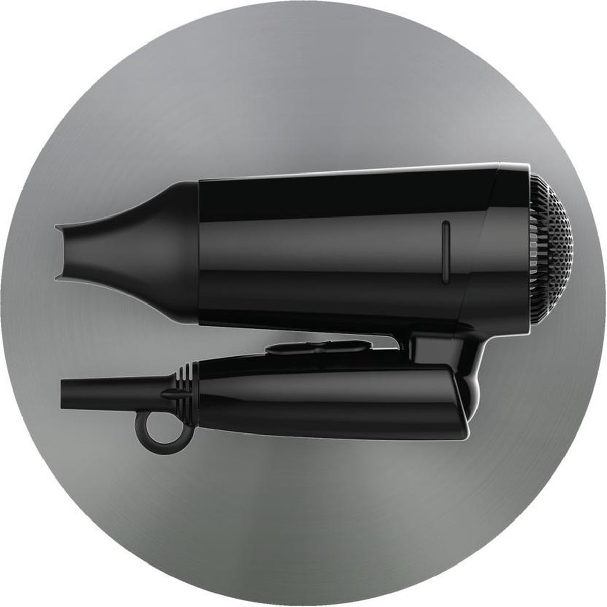 Braun Satin Hair 3 HD350 Style&Go haardroger - Zwart