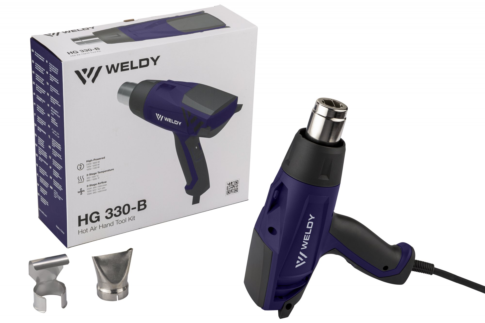 Weldy HG 330-B Heteluchtpistool Car Wrapping Kit - 1600W