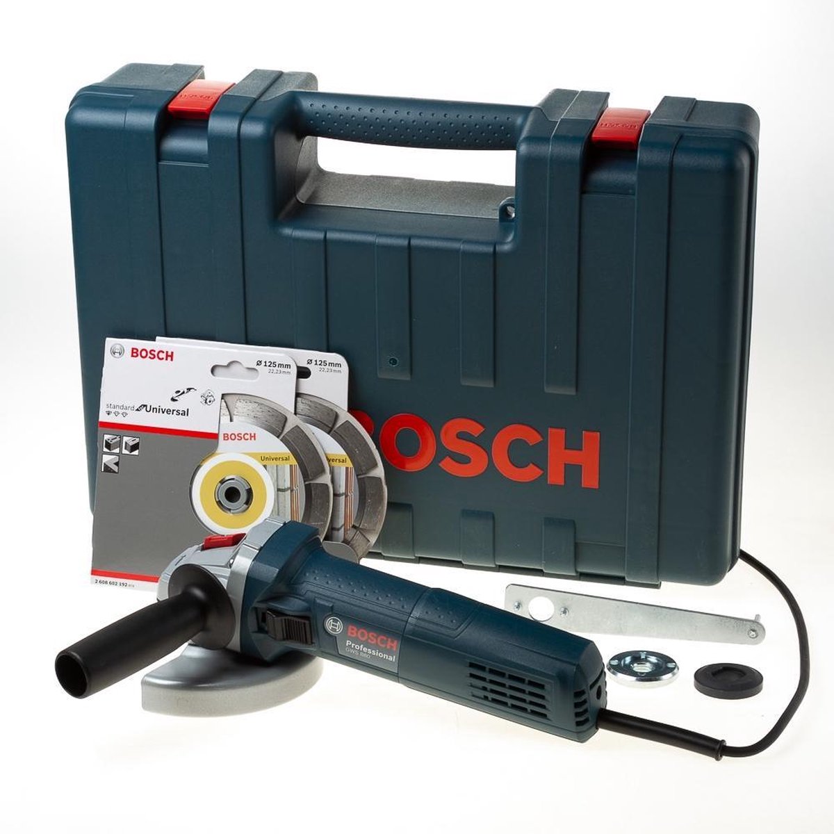 Bosch Bosch Professional GWS 880 + 2x diamantschijf