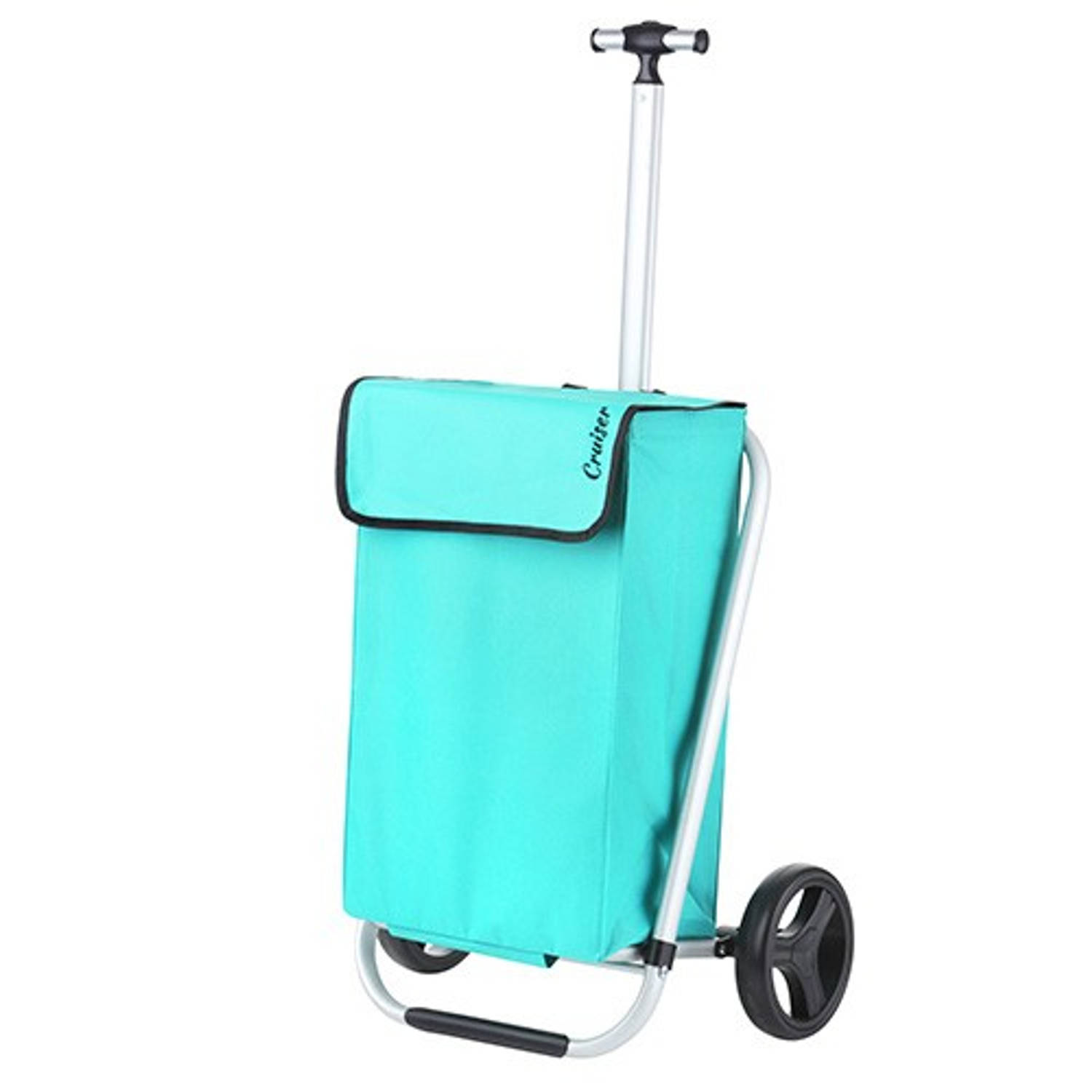 Shoppingcruiser - Stable Light - Stabiele Boodschappenwagen - 35 Liter - Groen