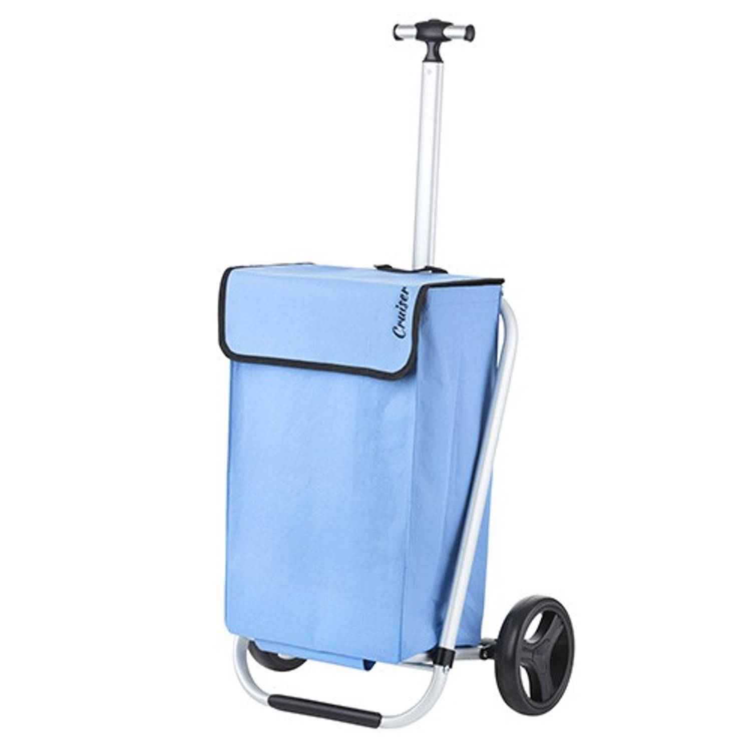 Shoppingcruiser - Stable Light - Stabiele Boodschappenwagen - 35 Liter - Blauw