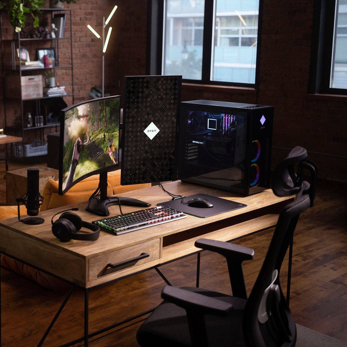 HP OMEN 40L Desktop GT21-1150nd met NVIDIA® GeForce RTX™ 4080