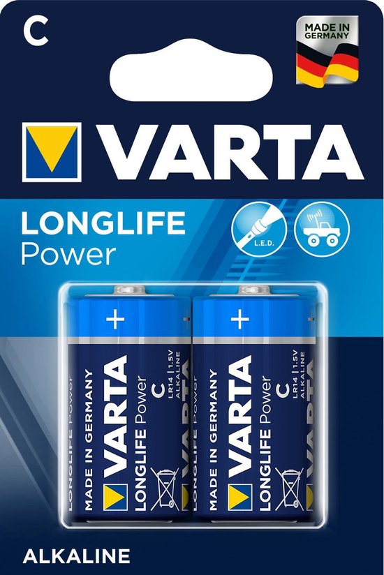 Varta High Energy C - Blauw