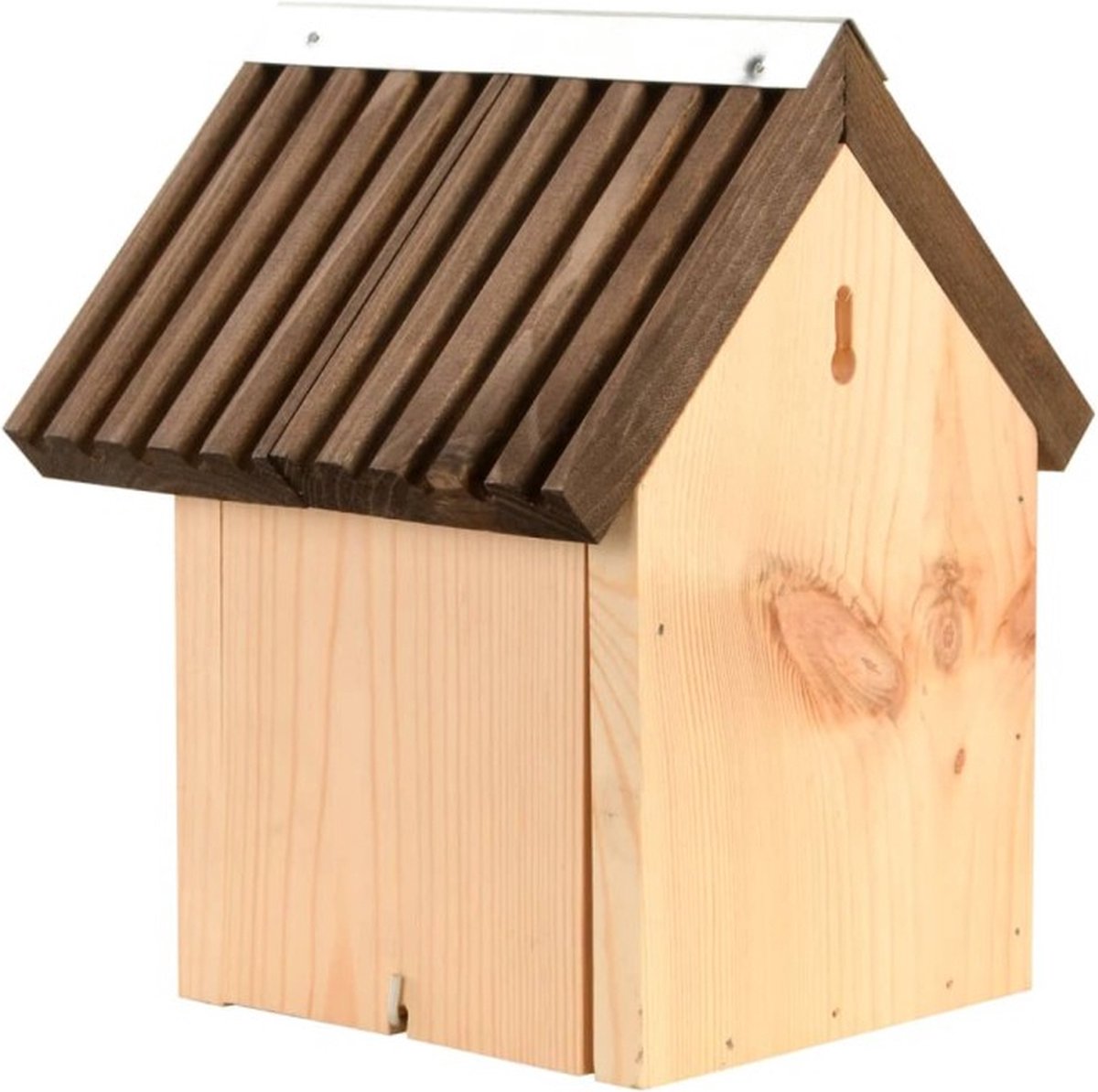 Esschert Design Pimpelmees Zink & Hout - Bruin