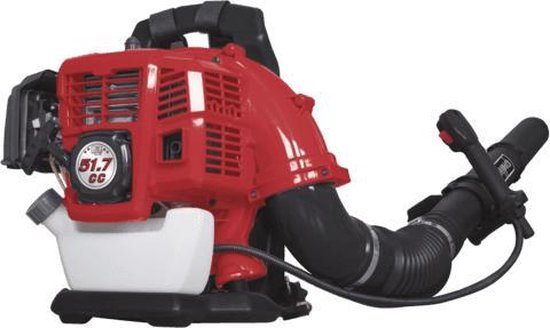 Scheppach Bladblazer LB5200BP, ruggedragen, 51.7cc - Zwart