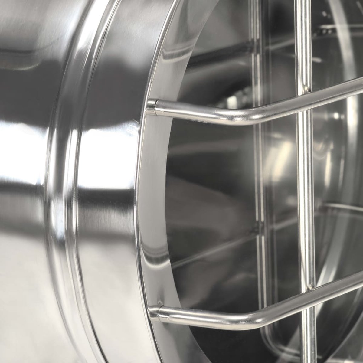 vidaXL Vloerlamp driepoot 165 cm massief mangohout - Bruin