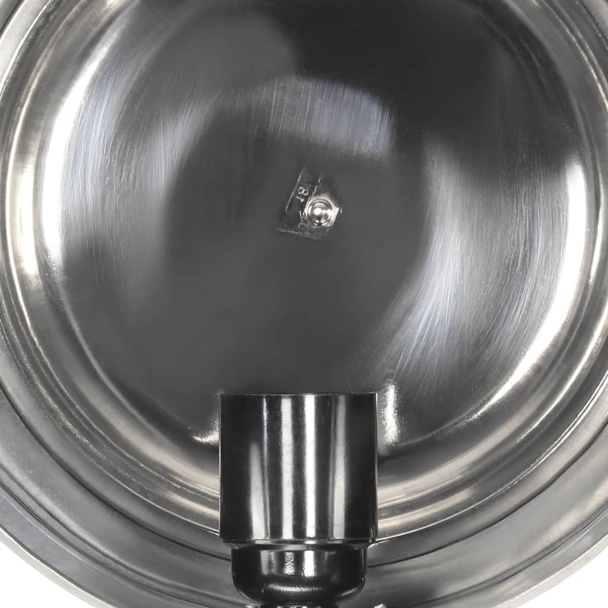 vidaXL Vloerlamp driepoot 165 cm massief mangohout - Bruin