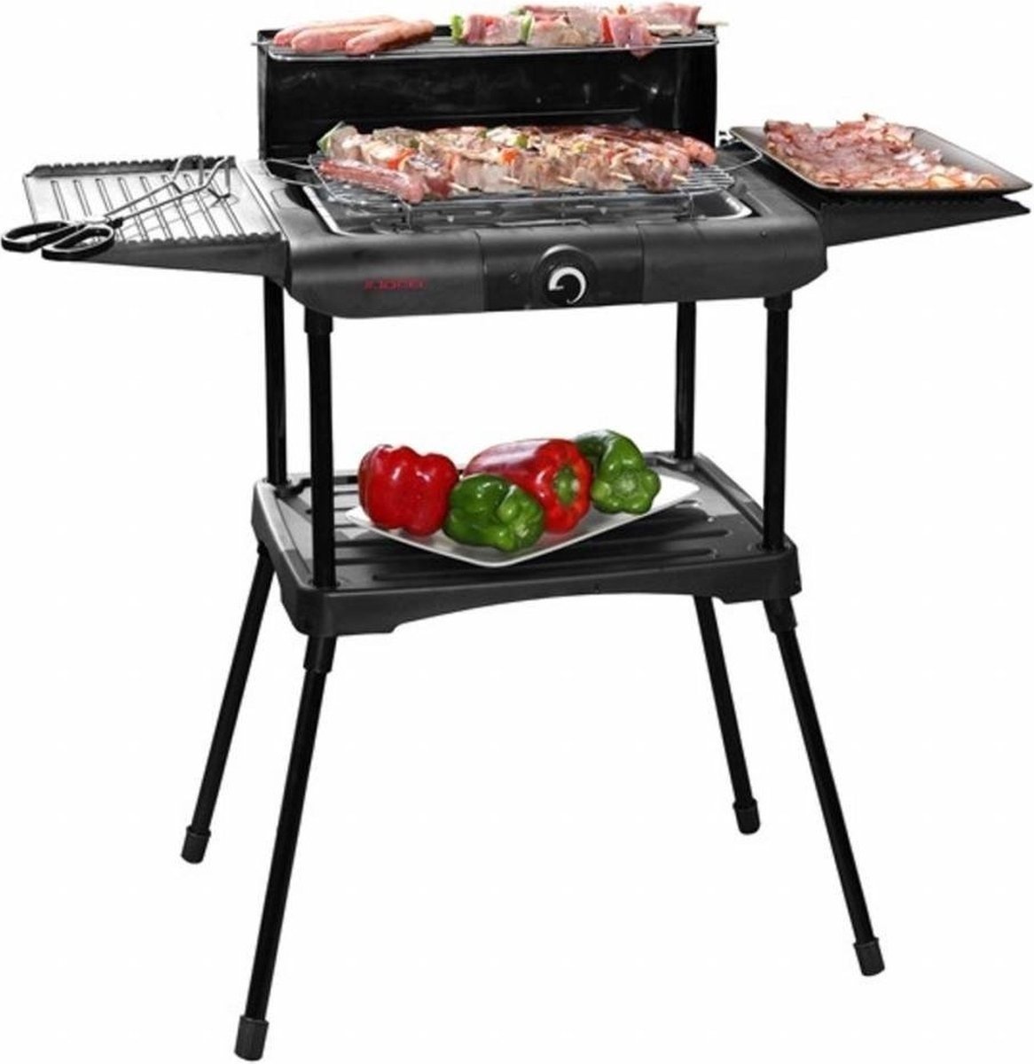 Excellent Electrics Elektrische Barbecue - 2000 Watt - Zwart