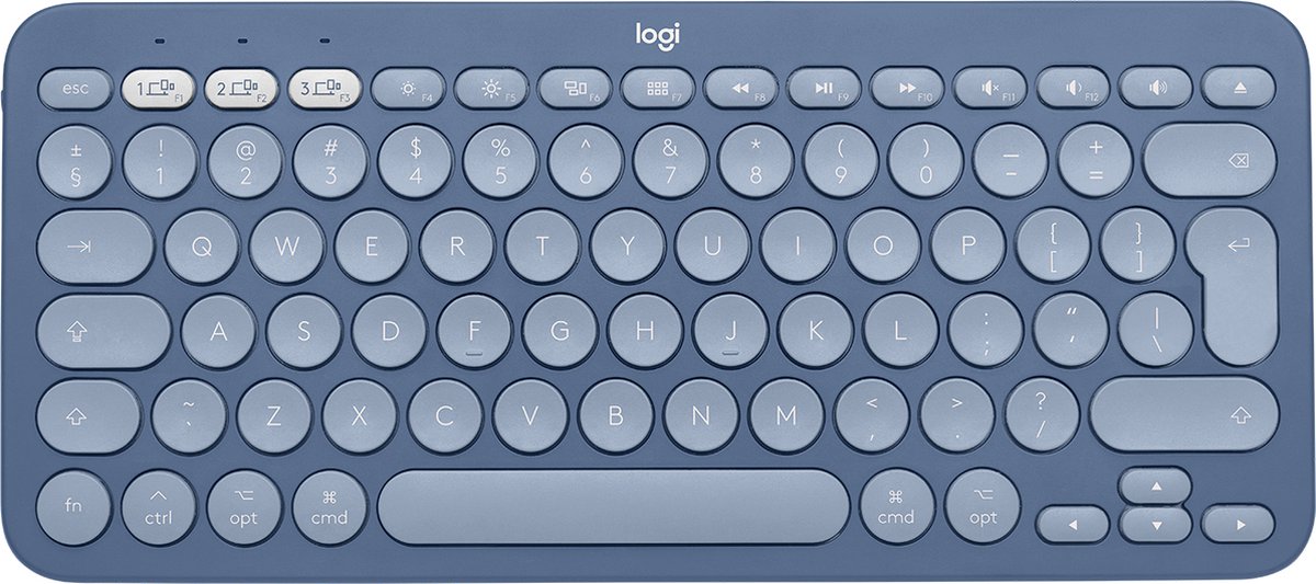 Logitech bluetooth toetsenbord K380 voor Mac (Bluebarry)