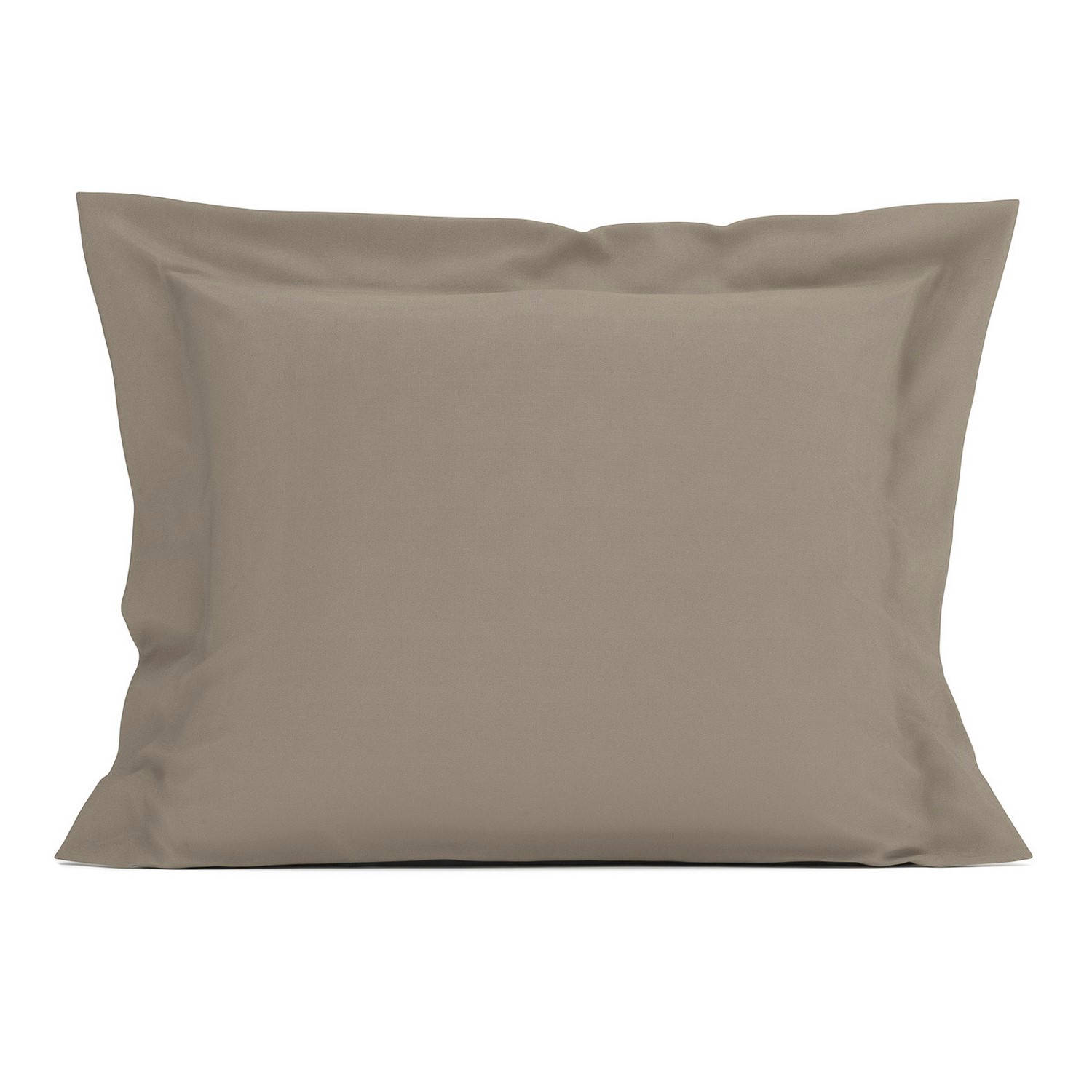 Heckett & Lane Elementi Kussensloop Katoen Satijn - Taupe Grey 60x70cm