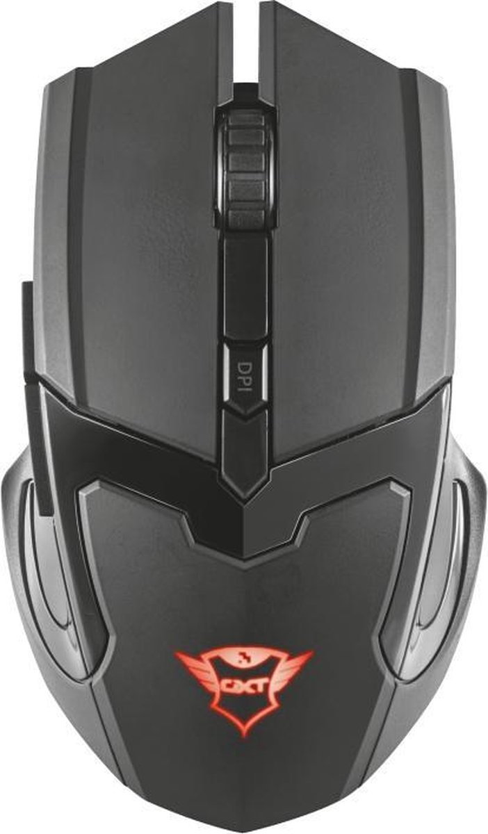 Trust GXT103 Gav - Draadloze Gaming Muis - Zwart