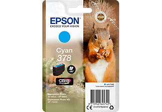 Epson 378 Singlepack Cyaan Claria Photo HD Ink