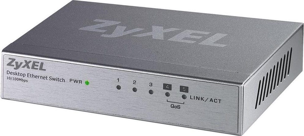 Zyxel ES-105A - Switch - Silver