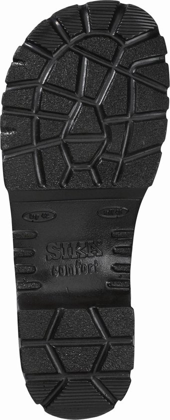 SIKA 29 Klomp Dichte Hak Pu zool + KN S3 - Maat 45 - Zwart