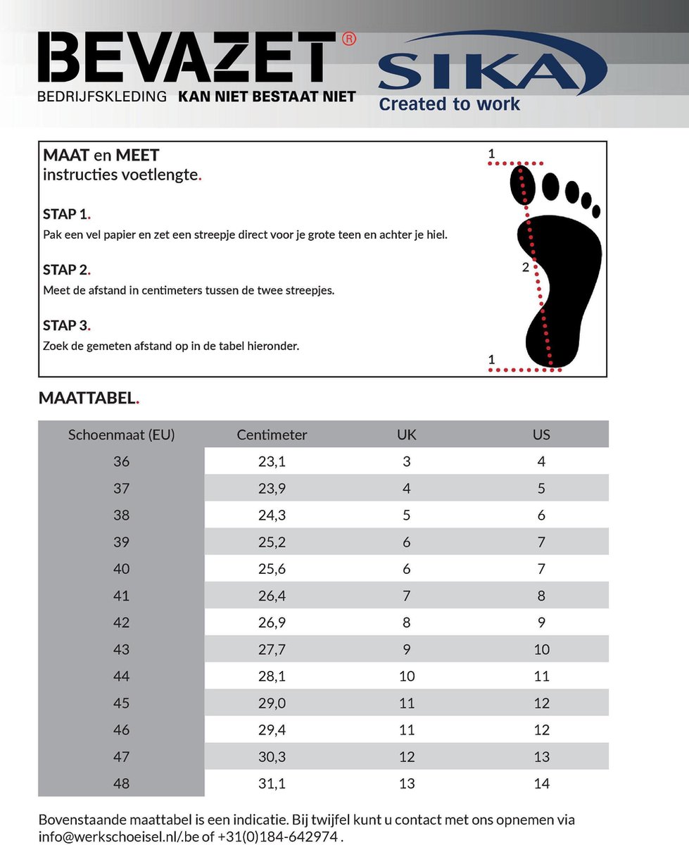 SIKA 29 Klomp Dichte Hak Pu zool + KN S3 - Maat 45 - Zwart
