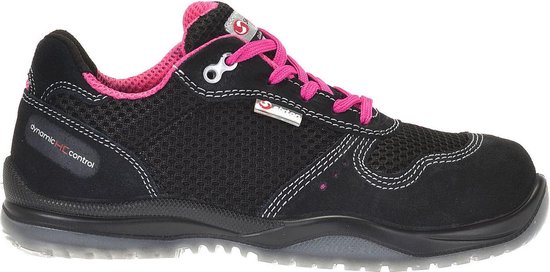 Sixton Peak 91294-04 Timba LG S1P ESD Zwart/ - Maat 41 - Roze