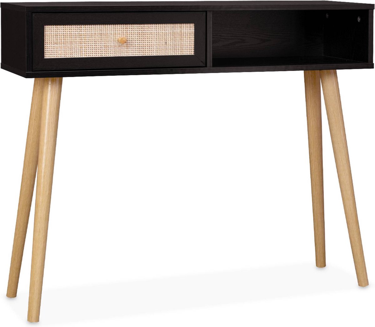 Alice's Garden - Sidetable Bohème, 100x29x81cm - Zwart