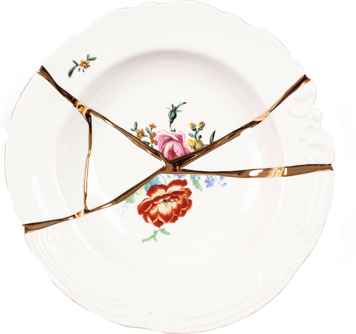 Seletti Kintsugi soep bord n2
