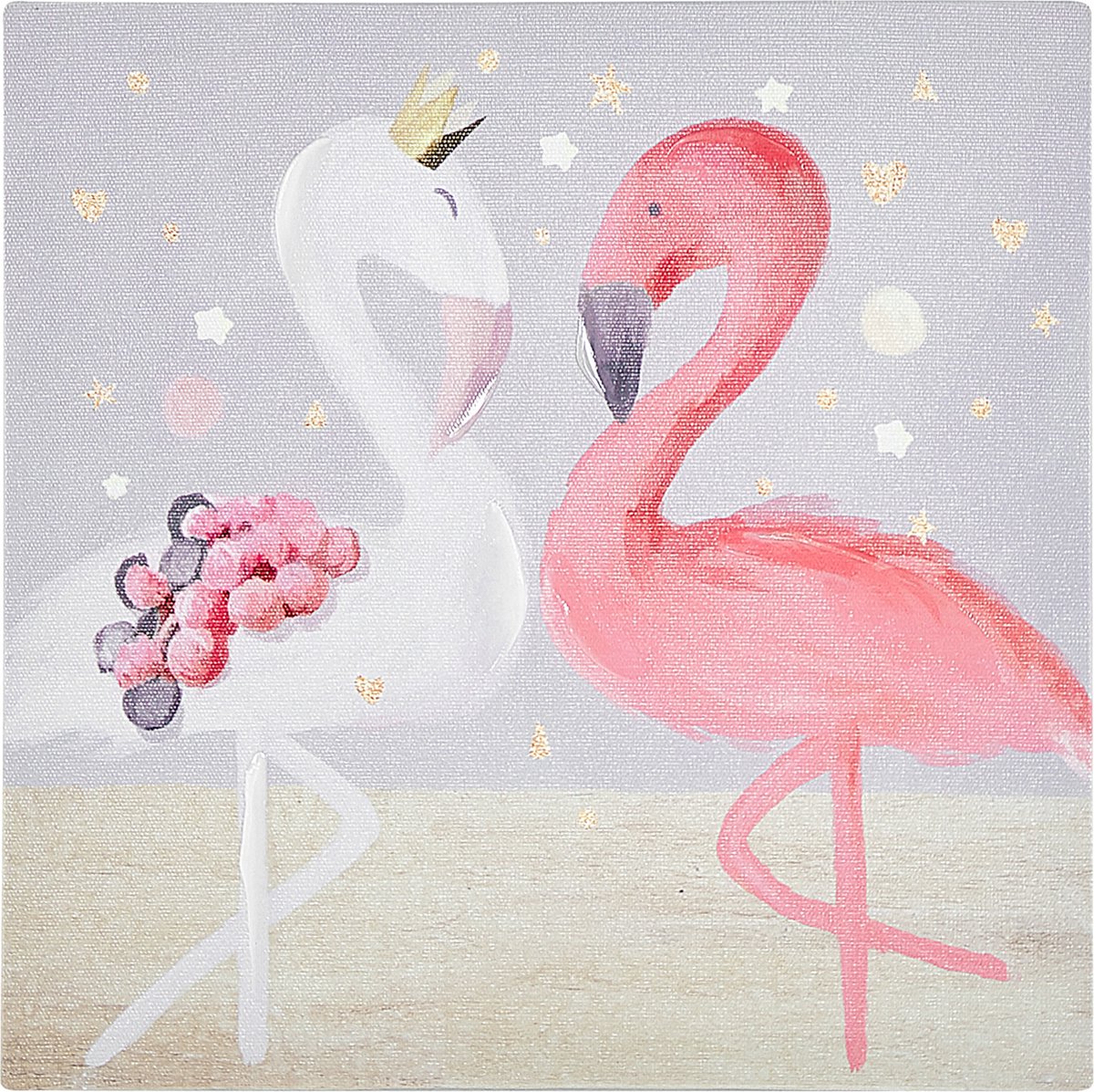 Beliani TIMIA Wanddecoratie voor kinderen - Grijs